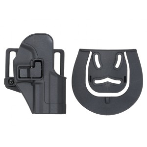 Quickly Pistol Holster with Locking Mechanism for USP - Black [CS]